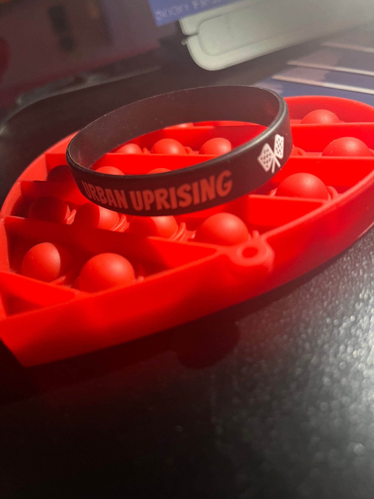 Urban Uprising Checkered Flag Bracelet
