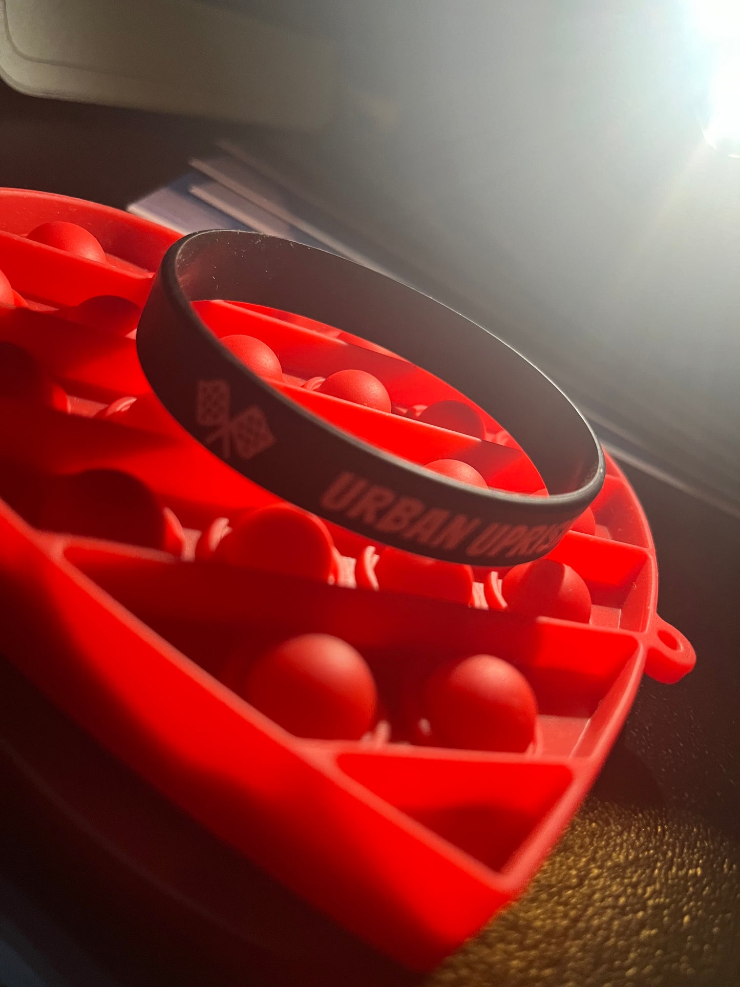 Urban Uprising Checkered Flag Bracelet