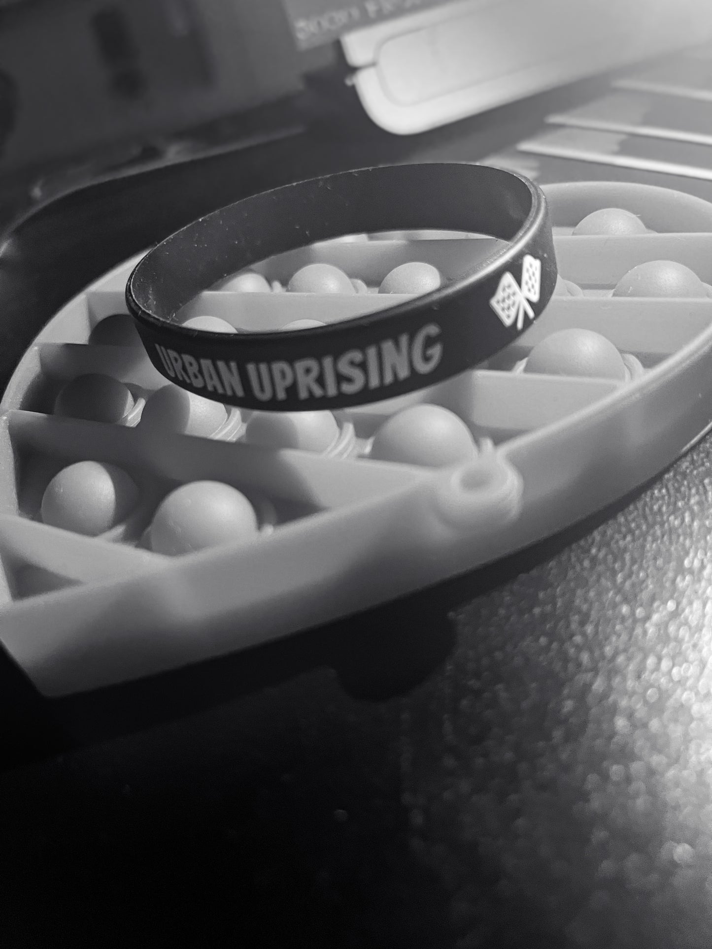 Urban Uprising Checkered Flag Bracelet